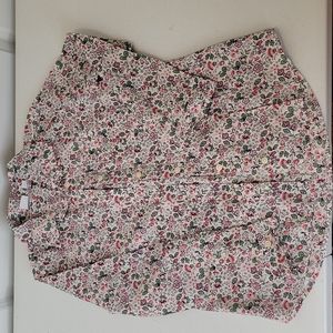 Gap Floral Button Up Shirt, Girls M (8-9)